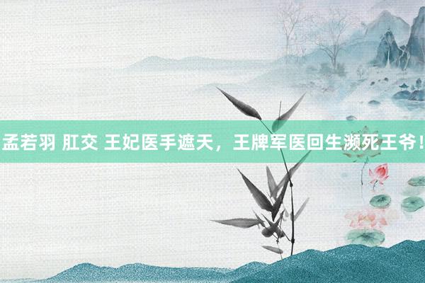 孟若羽 肛交 王妃医手遮天，王牌军医回生濒死王爷！